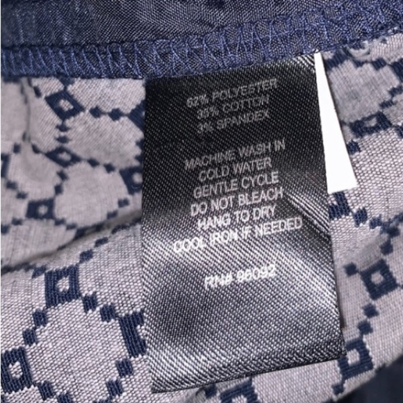 Willi Smith Graphic Print Dress Pant - Picture 7 of 8